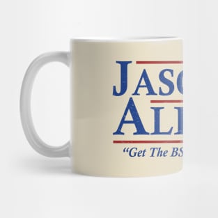 Jason 2024 Funny Election Get The BS Out Of The US Mug